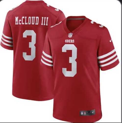 Men & Women & Youth San Francisco 49ers #3 Ray-Ray McCloud III 2022 Red Vapor Untouchable Stitched Football Jersey->new york giants->NFL Jersey